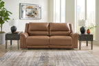 Trasimeno - 2 Seat Pwr Rec Sofa Adj Headrest - Caramel