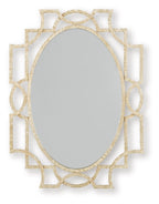 Fulkmore - Accent Mirror - Antique Gold Finish