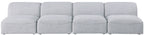 Miramar - 4 Seat Armless Modular Sofa