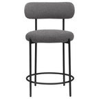Viola - Boucle Upholstered Bar Stool (Set of 2)