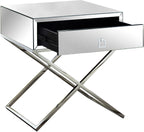 Lynn - Side Table - Chrome