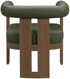 Arienzo - Performance Fabric Upholstered Accent Chair - Walnut Base