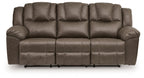 Lowilla - Reclining Sofa - Driftwood