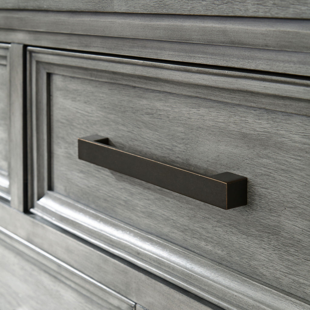 Russelyn - Dresser, Mirror - Gray
