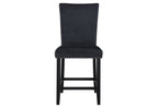 D04 White Bar Table And Four D04 Bar Stools - Black / White