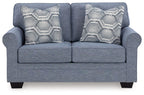 Carissa Manor - Loveseat - Denim