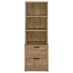 Westpark - 3-Shelf Bookcase USB And Lockable Drawer