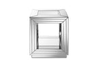 Hollywood Glam - End Table - Silver