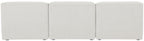 Miramar - 3 Seat Armless Modular Sofa