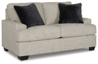 Vayda - Loveseat - Pebble
