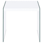 Opal - Rectangular Glass Frame Table