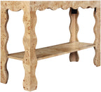 Vassa - Burl Veneer Console Table
