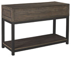 Johurst - Sofa Table - Grayish Brown