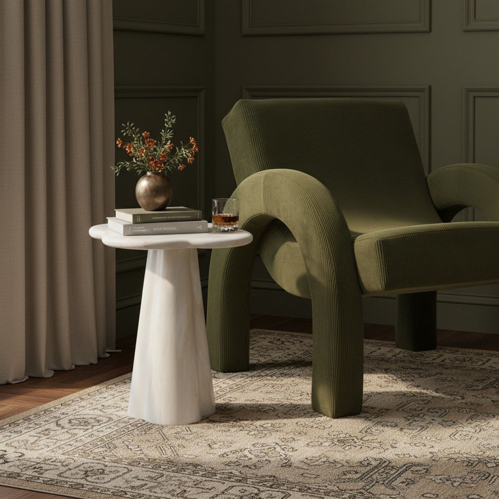 Nola - Concrete Indoor / Outdoor End Table