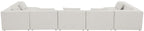 Cube - Linen 7 Piece Modular U-Shaped Sectional