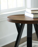 Elbrynn - Occasional Table Set (Set of 3) - Brown / Black