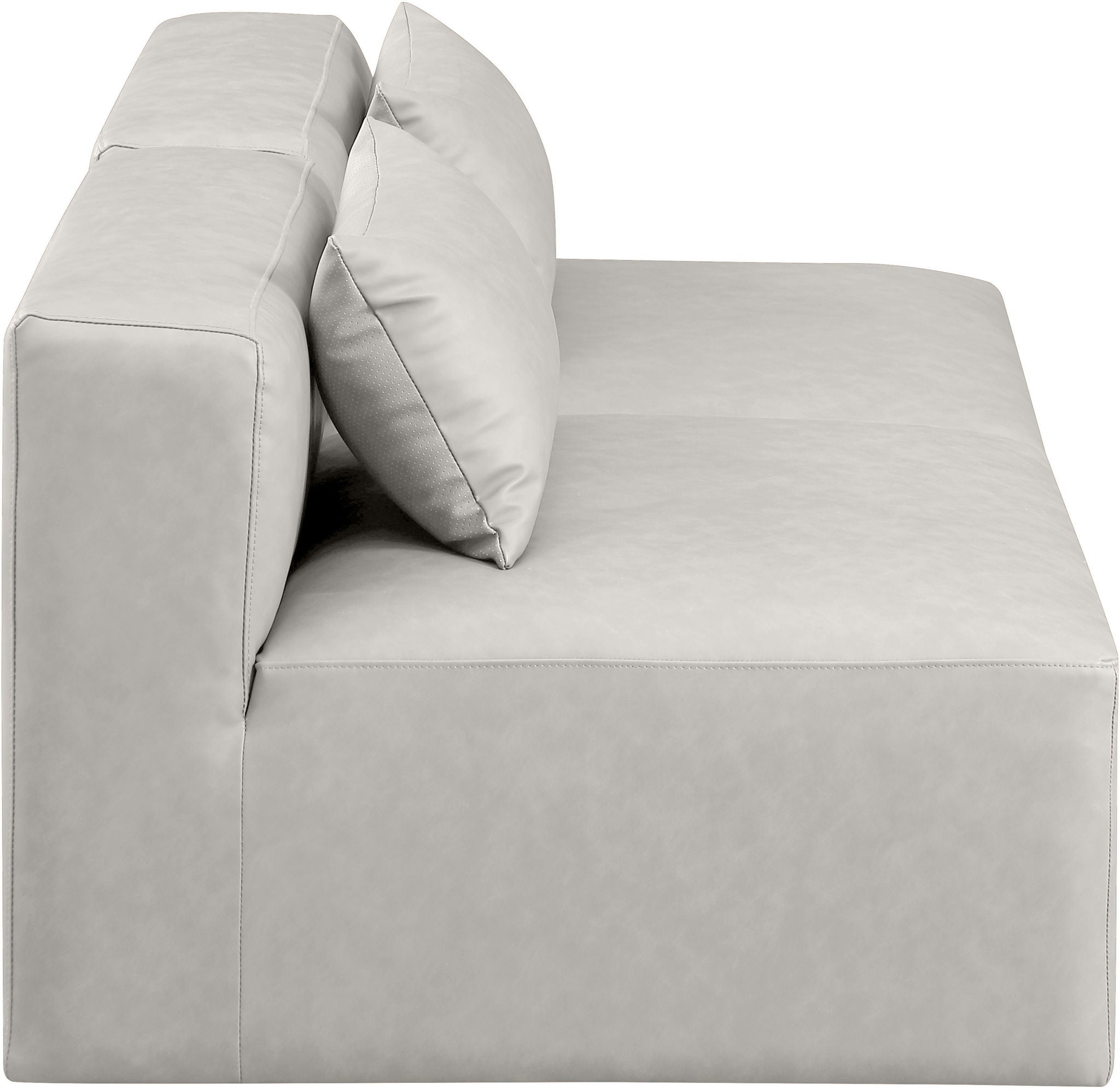 Cube - Modular 2 Seat Armless Sofa