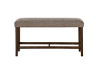 D4355 - Bar Table Bench - Dark Brown