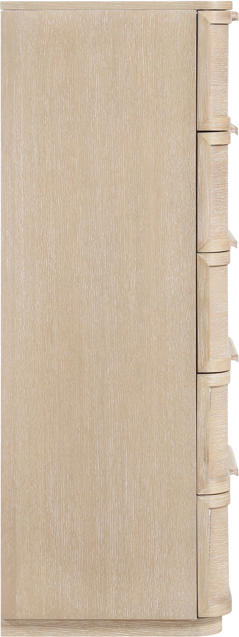 Tiberio - Oak Veneer And Solid Wood Chest