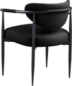Virella - faux Leather Upholstered Dining Chair (Set of 2) - Black Base