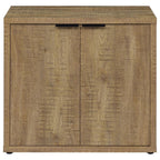 Pepita - 2 Door Engineered Wood Accent Cabinet - Mango Brown