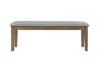 D2974 - Dining Bench - Dark Gray