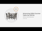 Wrenning - Drm Counter Table Set (Set of 5) - Gray